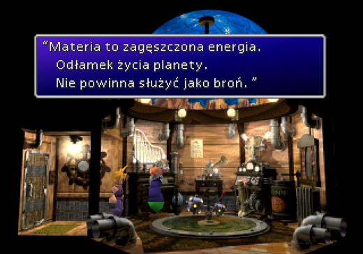 Final Fantasy VII PL obrazek 24 planetarium - Midgar Translations: tłumaczenia gier z PlayStation, FF7, FF9, spolszczenia, retrogaming, xenogears, psx, ps1, psemu.pl