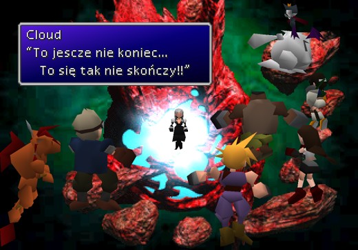 Final Fantasy VII PL obrazek 01 to nie koniec - Midgar Translations: tłumaczenia gier z PlayStation, FF7, FF9, spolszczenia, retrogaming, xenogears, psx, ps1, psemu.pl.