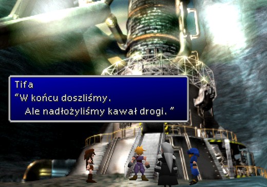Final Fantasy VII PL obrazek 32 kawał drogi - Midgar Translations: tłumaczenia gier z PlayStation, FF7, FF9, spolszczenia, retrogaming, xenogears, psx, ps1, psemu.pl